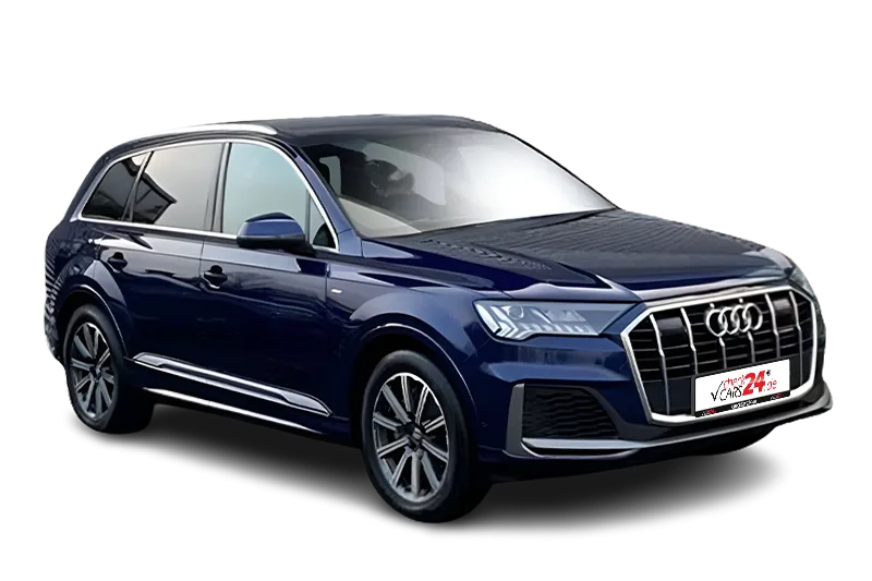 Audi Q7 S Line Quattro, | Blau Metallic|, Kamera, PDC v+h, ACC, SHZ, LED, Lichtsensor, Head-Up Display