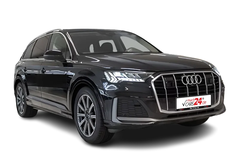 Audi Q7 S Line Quattro, |Schwarz Metallic |, Navi Plus, MMI Touch, Kamera, Matrix-LED, Regen- \ Lichtsensor