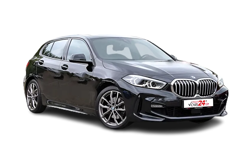 BMW 118d M Sport, |Schwarz Metallic |, Head-Up Display, Panoramadach, PDC v+h, Navi, SHZ, Sportsitze