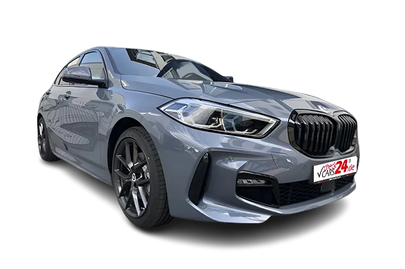 BMW 118i M Sport, |Grau Metallic |, Kamera, PDC v+h, Navi, SHZ, Sportsitze, Tempomat, LED, LM 18 Zoll