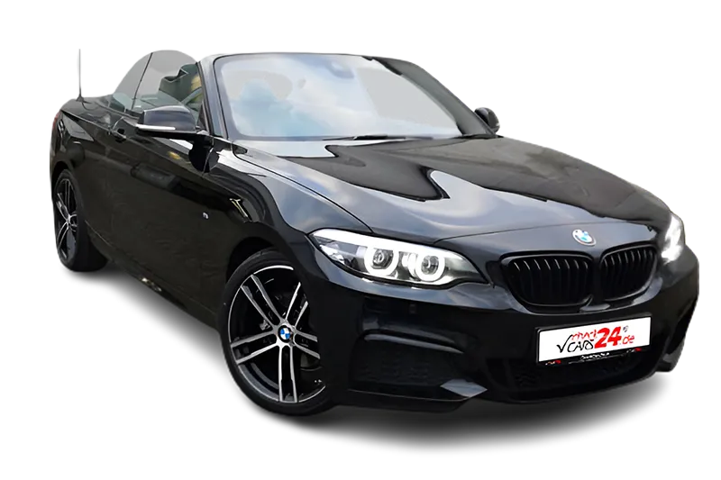 BMW 218i Cabrio M Sport | Tempomat ✓ PDC ✓ Klimaautomatik ✓ SHZ ✓ Navi ✓ El. Heckklappe ✓ Sportfahrwerk ✓