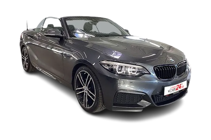 BMW 218i Cabrio bei CheckCars24 ✓ PDC ✓ LED ✓ Navi ✓ Kamera ✓ Tempomat ✓ 