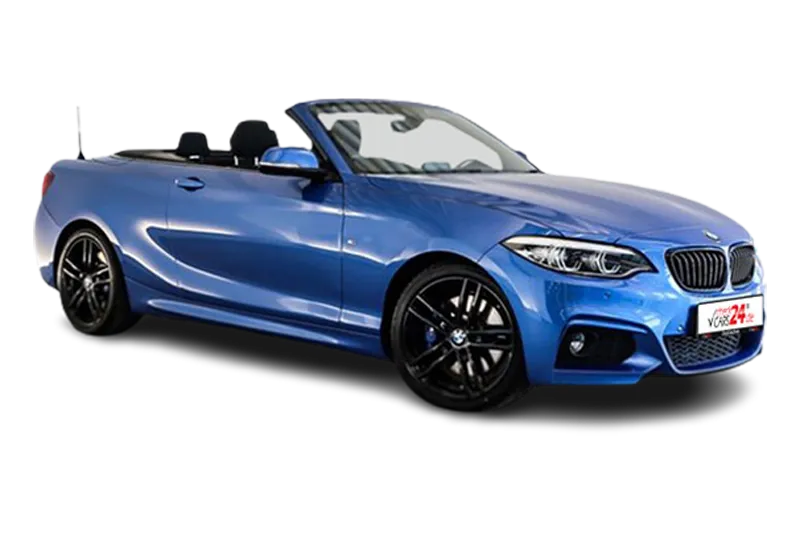 BMW 220i Cabrio M Sport, Sportsitze, SHZ, Navi, Tempomat, LED, PDC v+h, Soundsystem