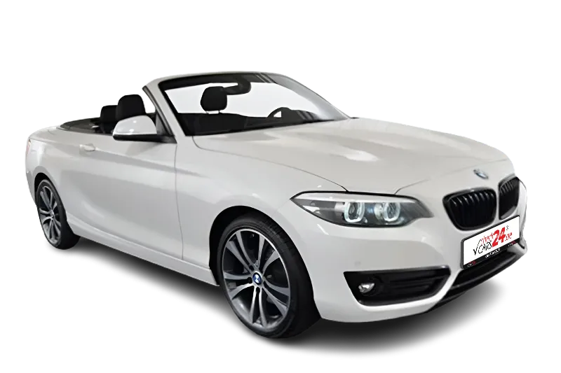 BMW 220i Cabrio Sportline, LED, LM 18 Zoll, PDC v+h, ACC, SHZ, Sportsitze