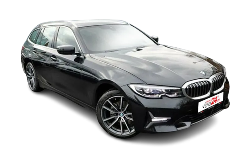 BMW 320d Touring Luxury Line, | Schwarz Metallic|, Kamera, PDC v+h, ACC, Sportsitze, SHZ, LED, Lichtsensor