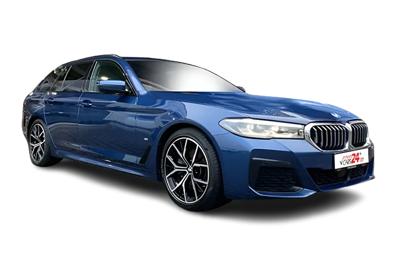 BMW 5 Touring 520 d M Sport, | Blau Metallic|, Kamera, PDC v+h, Sportsitze, ACC, SHZ, LED, Lichtsensor, Navi