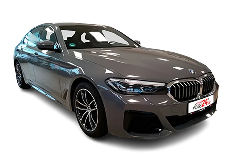 BMW 520d M Sport Mild-Hybrid / Berninagrau Bernsteineffekt / SHZ / PDC / Ambiente-Licht / 360° Kamera / Harman Kardon / Live Cockpit / LM 18 Zoll / 