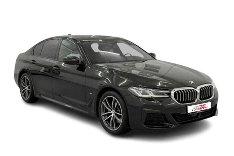 BMW 520I M SPORT | Saphirschwarz Metallic | ACC,  PDC,  Kamera,  Klimaautomatik,  SHZ,  Navi,  Panoramadach,  El. Heckklappe