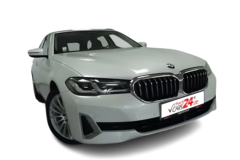 BMW 520i Touring Luxury Line, BMW Apps, Head-Up Display, Live Cockpit Pro, Panorama Dach, Standheizung