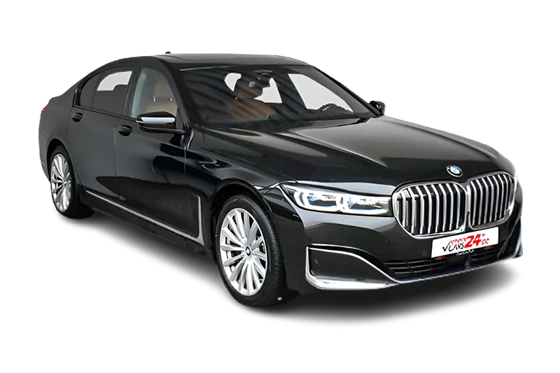 BMW 730d xDrive / Saphirschwarz / SHZ / PDC / 360° Kamera / Massage / Head-Up / Harman / 