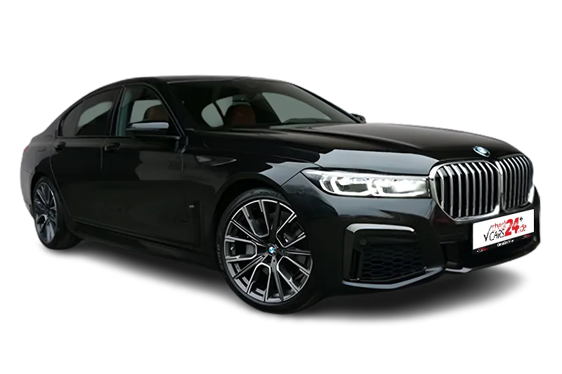 BMW 740i M Sport | Schwarz Metallic | Head-Up Display, 360° Kamera, PDC v+h, Kurvenlicht, Schaltwippen