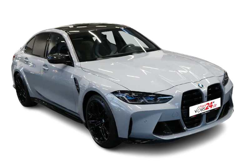 BMW M3 | Grau Metallic | 360° Kamera, PDC, Live Cockpit Pro, Klima, M Drive Pro, Sitzbelüftung