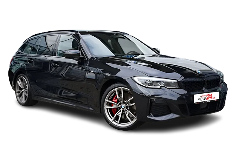 BMW M340i Touring / Saphirschwarz / SHZ / PDC / Ambiente-Licht / Pano-Dach / Harman / Head-Up / Kamera / 