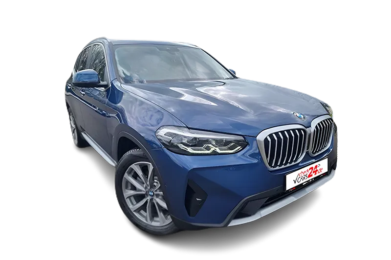 BMW X3 XDrive | Blau Metallic | Live Cockpit Plus, Navi, SHZ, Sportsitze, BMW Apps, LM 19 Zoll