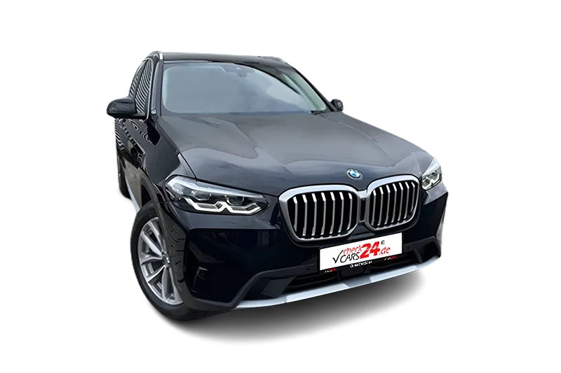 BMW X3 Mild-Hybrid XDrive | Schwarz Metallic | Kamera, PDC, Klima, Live Cockpit Plus, ACC, El. Heckklappe, LM 19 Zoll