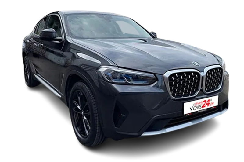 BMW X4 20i Mild-Hybrid XDrive | Grau Metallic | Live Cockpit Pro, PDC, Klima, Head-Up Display, Schaltwippen, Memorysitz