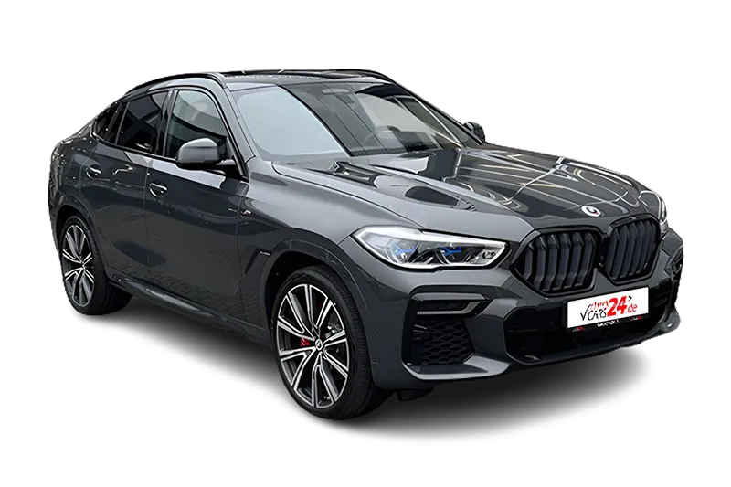 BMW X6 M Sport XDrive | Grau Metallic | Live Cockpit Pro, Klima, Sitzbelüftung, M Sportauspuff, Head-Up Display