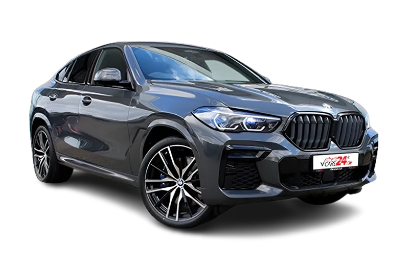 BMW X6 M Sport XDrive | Grau Metallic | Live Cockpit Pro, Head-Up Display, Panoramadach, Display Key, Laserlicht