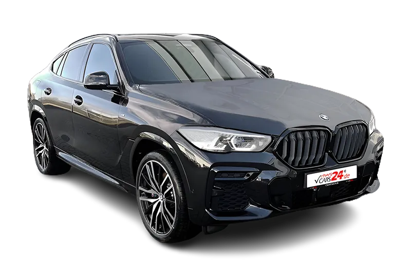 BMW X6 M Sport XDrive | Schwarz Metallic | Klima, Sitzbelüftung, Display Key, Laserlicht, Panoramadach, LM 22 Zoll