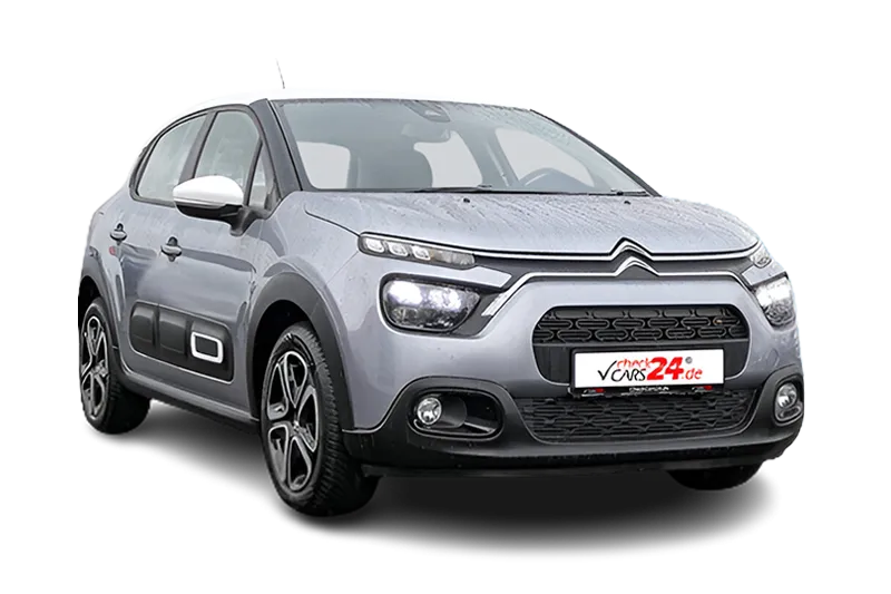 Citroën C3 Feel Pack, | Grau Metallic Metallic |, Tempomat, PDC, App-Connect, Regensensor, Lichtsensor, Navi, Klima