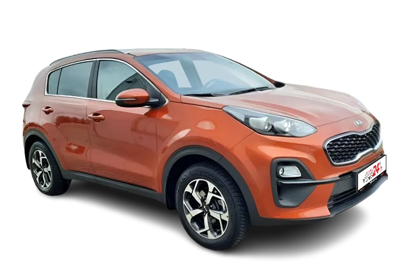 KIA Sportage, | Orange Metallic Metallic |, Tempomat, SHZ, App-Connect, Klima, Regen- \ Lichtsensor, Navi