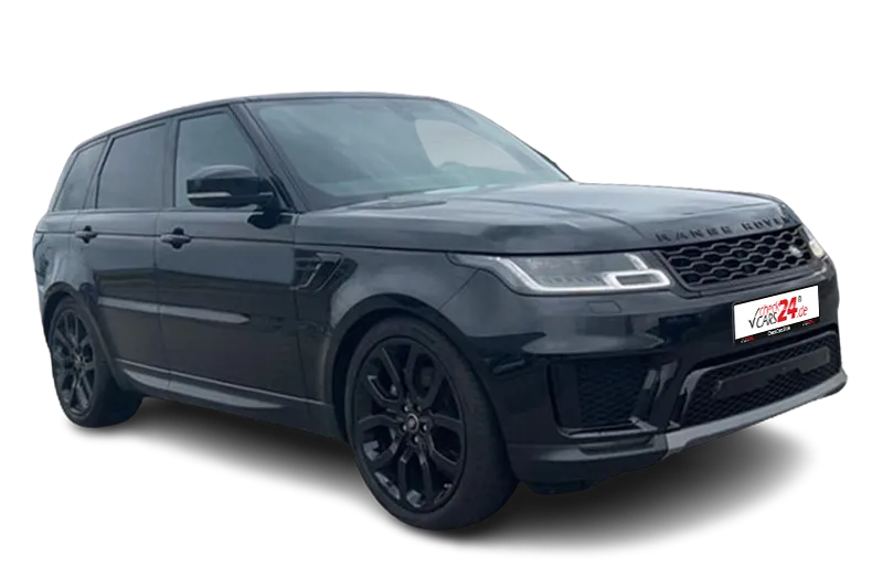 Range Rover Sport SE AWD | Schwarz Metallic | ACC, PDC v+h, Kamera, App-Connect, Meridian Sound, Navi, Panoramadach, SHZ
