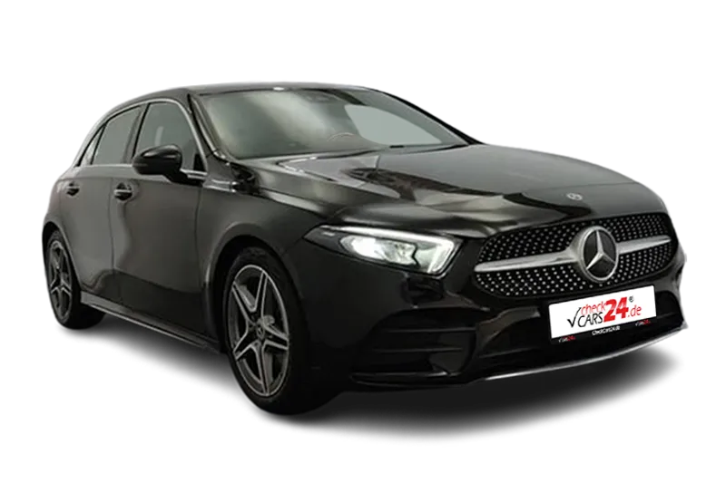 Mercedes-Benz A 200d AMG Line | Schwarz | Dynamic Select, PDC, Kamera, Thermotronic, Touchpad, MBUX, Schaltwippen