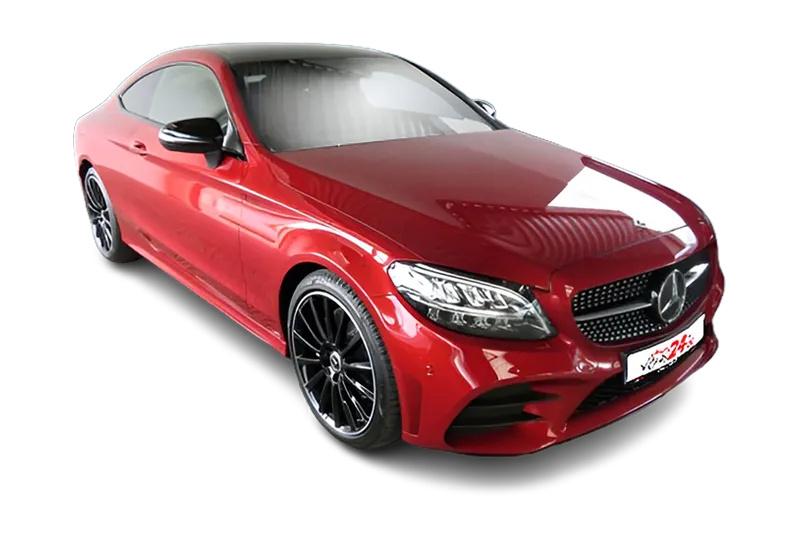 Mercedes-Benz C 220 d AMG Line, | Rot Metallic|, Kamera, PDC v+h, Tempomat, Start-Stopp-System, SHZ, LED