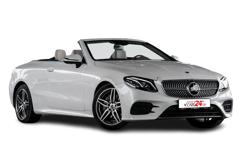 Mercedes-Benz E 200 Cabrio AMG Line | Weiß | Distronic Plus, 360° Kamera, PDC v+h, Touchpad, Agility Control