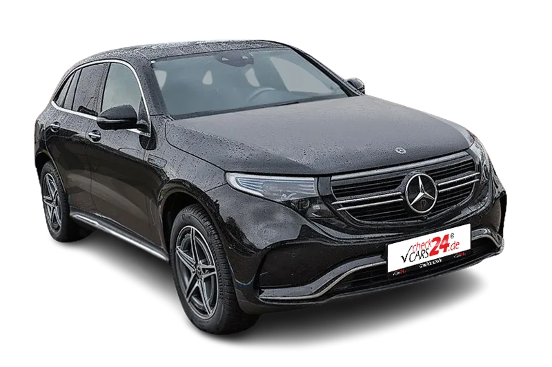 Mercedes-EQC 400 AMG Line 4Matic Elektro | Schwarz Metallic | 360° Kamera, PDC v+h, Direct Select, Thermotronic, Memorysitz