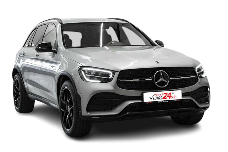 Mercedes-Benz GLC 220d AMG Line 4Matic | Silber Metallic | Standheizung, Kamera, PDC, Direct Select, Thermatic, MBUX, Sportfahrwerk