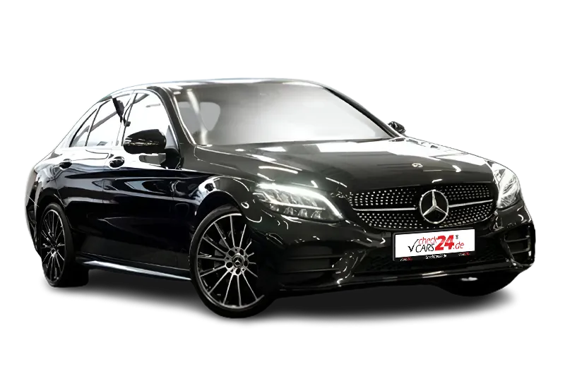 Mercedes-Benz C 300 AMG Line, | Schwarz Metallic|, PDC v+h, Tempomat, Sportsitze, SHZ, LED, Regen-/Lichtsensor, Navi