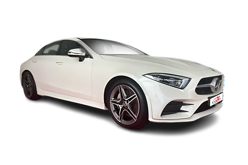 Mercedes-Benz CLS 400 d AMG Line, | Weiß Metallic|, Kamera 360°, PDC v+h, ACC, Sportsitze, SHZ, LED, Lichtsensor, Navi