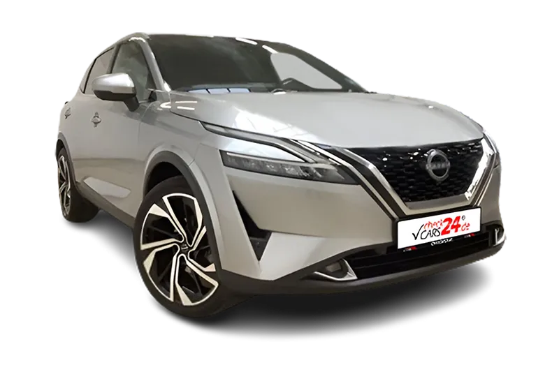 Nissan Qashqai Tekna+ Mild-Hybrid 4x4 | Silber Metallic | ACC, 360° Kamera, PDC, Alexa, Head-Up Display, Keyless-Go, Schaltwippen