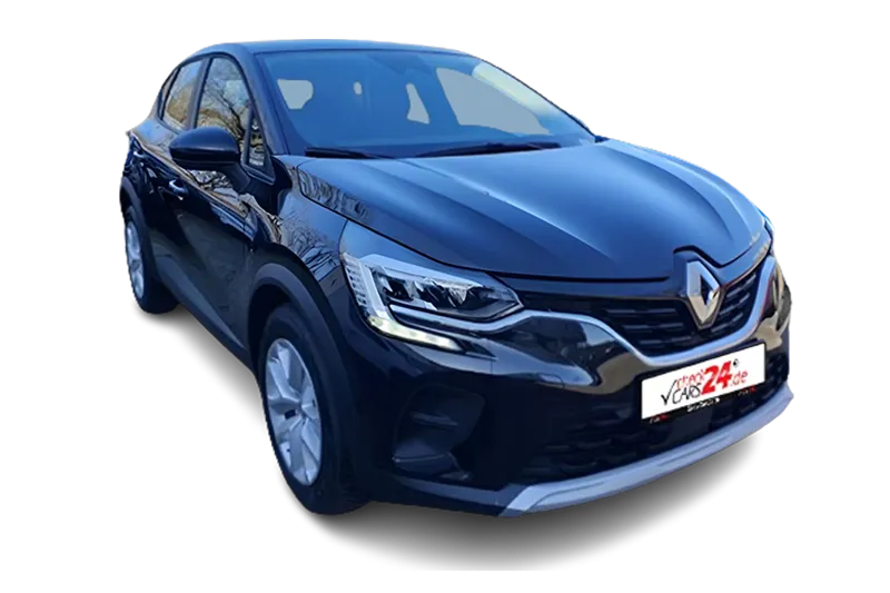 Renault Captur Evolution | Schwarz Metallic | Schaltwippen, Navi, PDC, SHZ, Tempomat, LM 17 Zoll, Klima