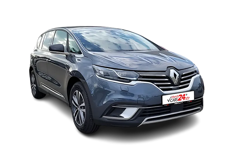 Renault Espace Techno | Grau Metallic | Panoramadach, PDC v+h, Kamera, App-Connect, Klima, Keyless-Go