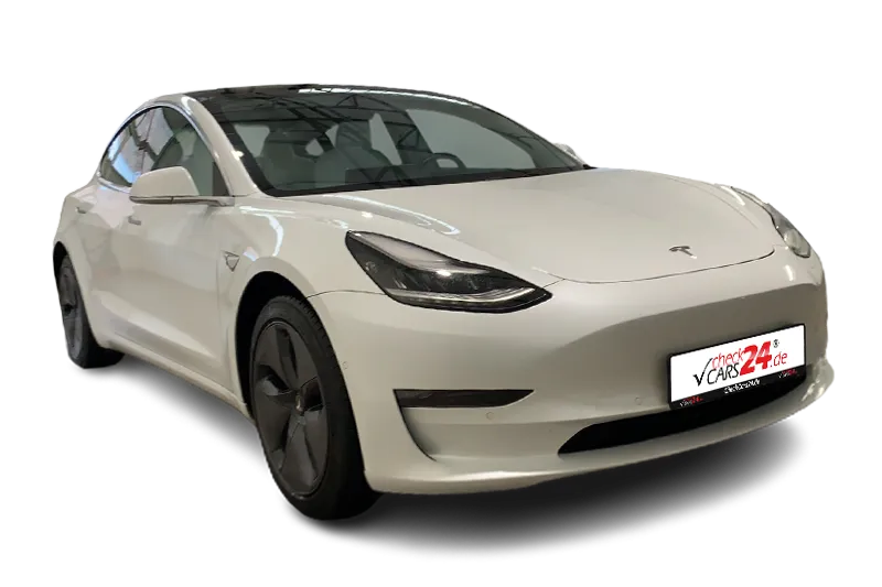Tesla Model 3 Premium | Weiß | Panoramadach, 360° Kamera, PDC v+h, Navi, ACC, Lenkradheizung