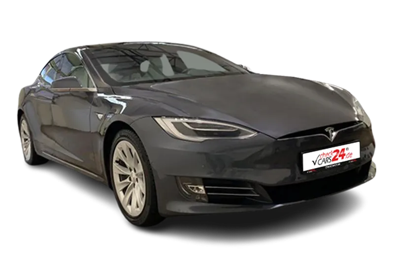 Tesla Model S Premium Allrad Dual Motor | Grau Metallic | Panoramadach, 360° Kamera, PDC v+h, Virtual Cockpit, Memorysitz