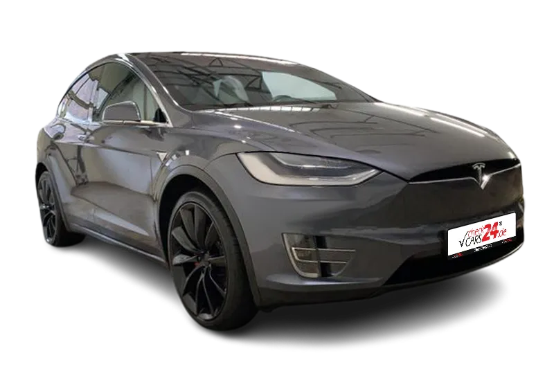 Tesla Model X Allrad Dual Motor | Grau Metallic | 360° Kamera, PDC v+h, Virtual Cockpit, Memorysitz, LM 22 Zoll