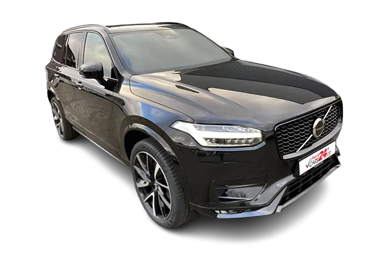 Volvo XC90 Plus Dark AWD | Schwarz Metallic | Kurvenlicht, Harman/Kardon Sound, PDC v+h, Kamera, Memorysitz, 7 Sitzer