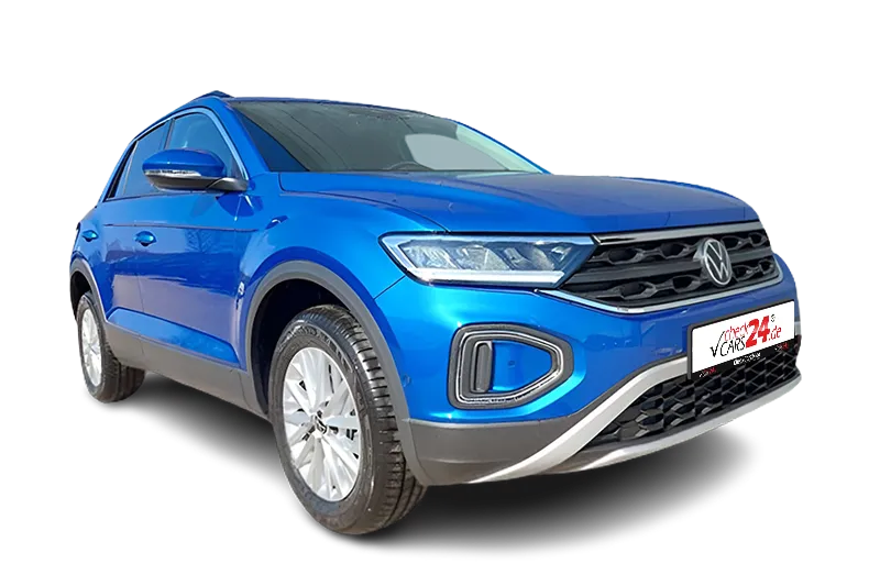 VW T-Roc Life | Blau Metallic | ACC, PDC, Kamera, Klima, Digital Cockpit, Schaltwippen, SHZ