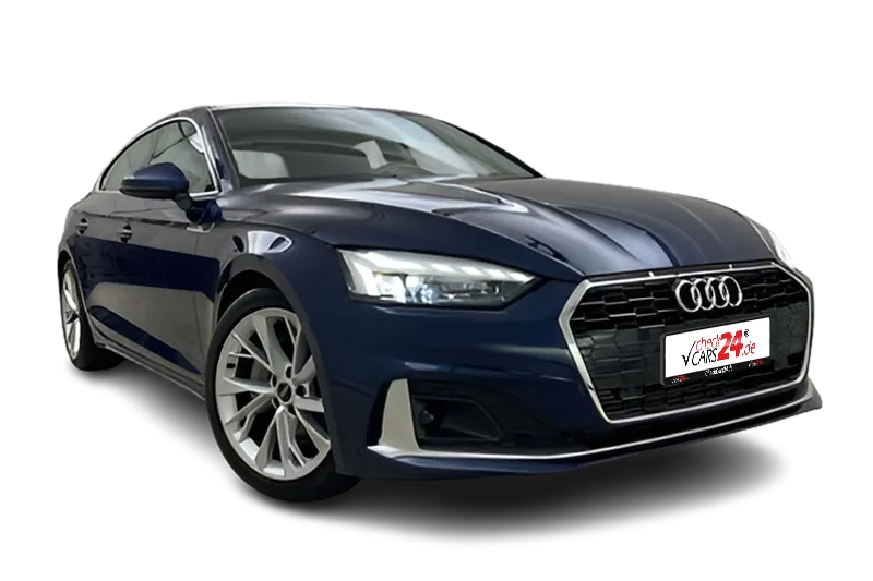 Audi A5 Sportback Advanced Mild-Hybrid 40 TFSI 2.0, PDC + Kamera, Virtual Cockpit Plus, Audi Drive Select, El. Heckklappe, MMI Navi, Matrix | Günstige Leasing & Finanzierungsangebote